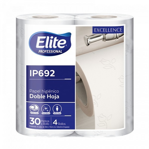 Papel Higiénico Doble Hoja Elite Bolson X 40 Rollos