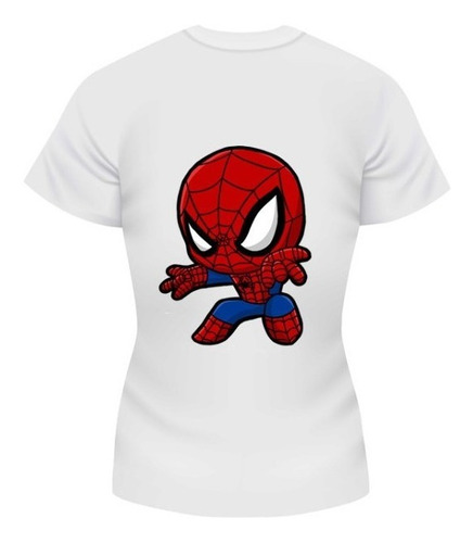 Playera Personaje Heroe Avengers Spiderman Niño