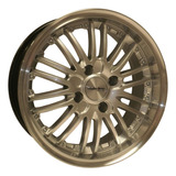 Llanta Deportiva Style Line Rodado 17 4x108 G Sl-820 Cava