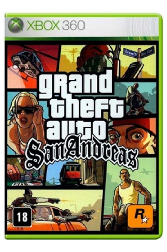  Gta Sanandreas Remaster Xbox360 Formato Dvd