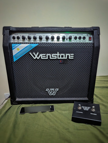 Amplificador Guitarra 50 Watts Parlante Wenstone $ Charlable