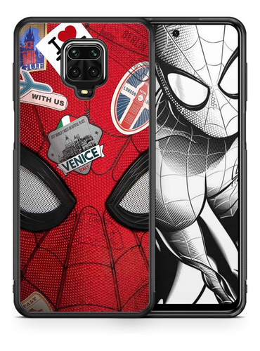 Funda Xiaomi Redmi Note 9s 9 Pro Max Spiderman Marvel Tpu