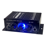 Mini Amplificador De Audio De 12 V 2 A, 2 Canales, Entrada