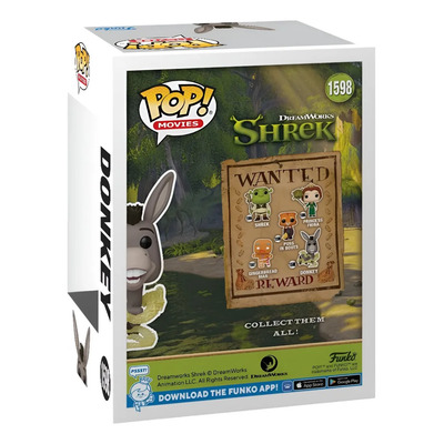 Funko Pop! Movies: Dreamworks 30th Anniversary Burro 1598 | Envío gratis