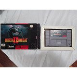 Mortal Kombat Ii Con Caja Para Snes 