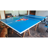 Mesa Ping Pong 2,735 X 1,51 5 Paletas,4 Pelotas, 2 Redes 