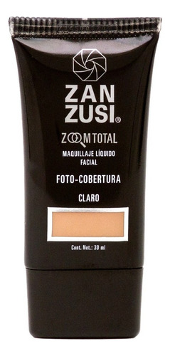 Base De Maquillaje Líquida Zan Zusi Zoom Total Maquillaje Líquido Zan Zusi Zoom Total Claro 30 Ml Tono Claro - 30ml 30g