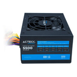 Fuente De Poder 500w Acteck Blazar S500 Slim Micro Atx