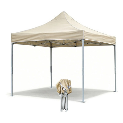 Toldos Carpa Retractil 3x3 Impermeable Para Negocio Caqui | Meses sin interés