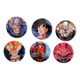 12 Pin Botones Gancho 5.5cm Anime Dragon Ball Z