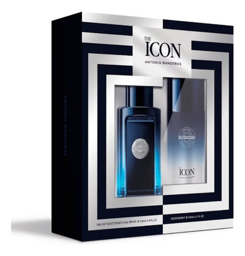 Kit The Icon Antonio Banderas Eau De Toilette Masculino