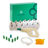 Kit Ventosaterapia 12 Copos Aprovado Pela Anvisa+ Vídeo Aula