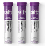Colágeno + Coq10 + Biotina 3 Pack Seltz Tabs Efervescentes