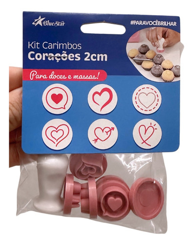 Kit Carimbo Para Doces Brigadeiro Dia Das Mães Amor De Mãe