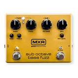 Pedal De Efectos De Bajo Mxr Sub Octave Fuzz