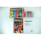 Gauntlet Legends Na Caixa C/ Manual - Tudo Original - N64