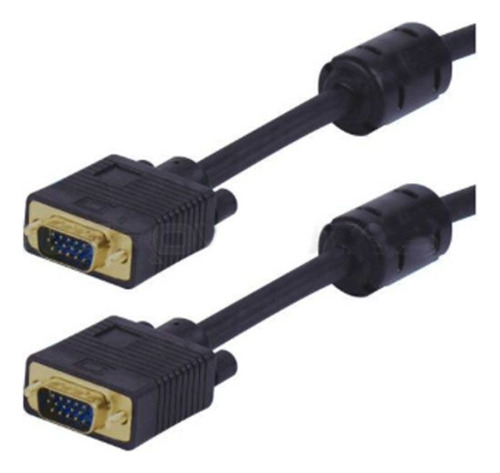 Cable Vga 1.8m Macho-macho 15 Pines Para Proyector Pc Ev8607