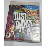 Juego Just Dance 4 Ps3 Play3 Fisico Original Necesita Move