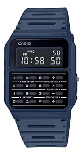 Casio Ca-53wf-2b Calculadora Azul Reloj Digital Para Hombre 
