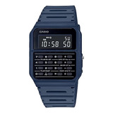 Casio Ca-53wf-2b Calculadora Azul Reloj Digital Para Hombre 