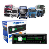 Auto Rádio Roadstar 24volts Caminhão Usb Sd Am Fm Bluetoot