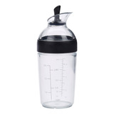 A 1pc Ensalada Shaker Contenedor Universal Salsas Negro