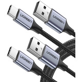 Cable Usb Tipo C Carga Rapida 3a Cable De Datos 3mts Ugreen