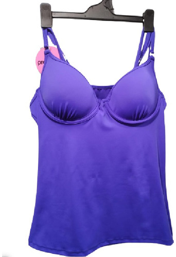 Promesse Malla Tankini Taza Soft Con Aro Lycra Lisa 7817