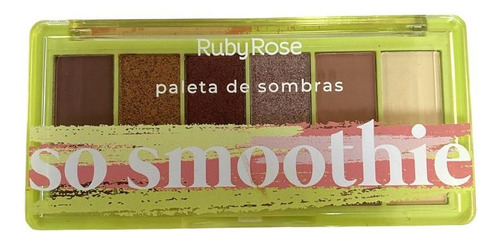 Paleta Sombras So Smoothie Ruby Rose - Makeup San Isidro