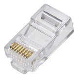 Conectores - Plug Rj45 Cat6e Pack De 100 Unidades