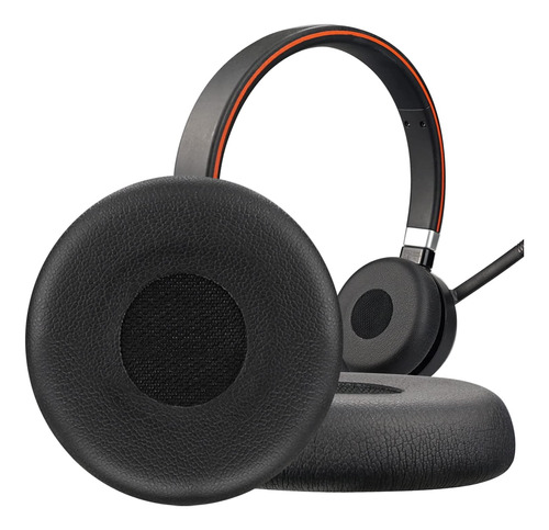 Almohadillas Para Auriculares Jabra Evolve 65 Y Mas, Negra