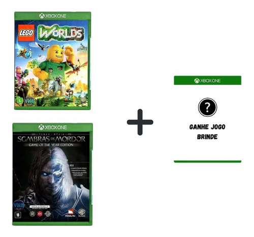 Oferta Lote Jogos Xbox One Promoção + Jogo Brinde Surpresa