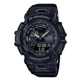 Reloj Hombre Casio G-shock Ga-2000-1a9cr Negro Con Amarillo Color De La Correa Gba-900-1acr / Negro