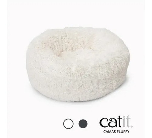 Moisés Cama Para Gatos Fluffy Catit  Blanco 60 Cm