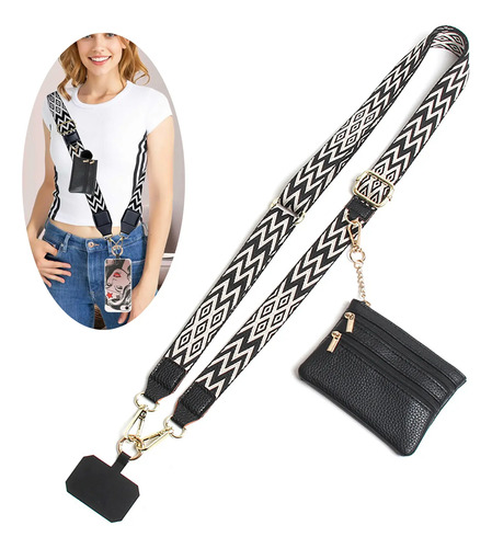 Correas Para Celular Y Cartera Cuerpo Moda Muñeca Ajustable