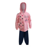 Conjunto Moletom Infantil Menina Feminino Frio 4 Ao 8