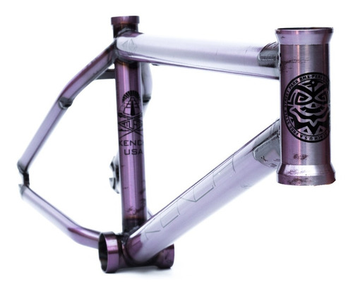 Cuadro Kench Bmx Atlatl ¡extremo Cromo Pro! Violeta Raw 20.5