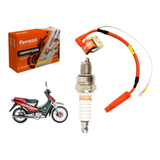 Kit Bobina + Bujia Ferrazzi Competicion Gilera Smash 110