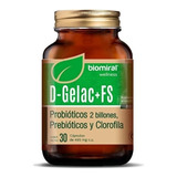 Biomiral D Gelac + Fs Prebióticos Y Clorofila 30 Caps