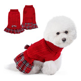 Woyyho Ropa Para Perros Y Mascotas, Vestido De Sueter Con Co