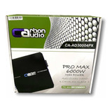 Amplificador Carbon Audio 4 Canales Clase D 6000w Nano Pro