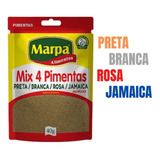 Pimentas Moídas Preta/branca/rosa/jamaica Tempero 20g Marpa