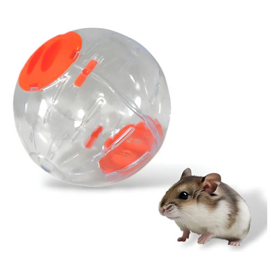 Esfera Rueda Mamiferos Hamster Ratón 12 Cm Diametro 6125 Color Naranja