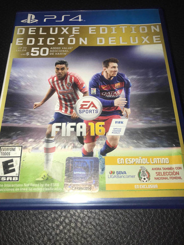 Videojuego Fifa 16 Para Ps4