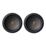 Kit 2 Boca De 12  Grave  Subwoofer  Zetta Audio M12 400w