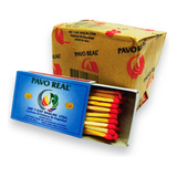 Fosforos Pavo Real 10 Cajas