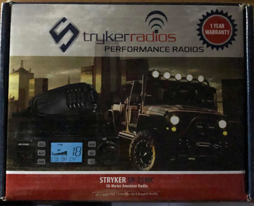 Radio De Banda Civil Stryker Sr-25mc