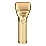 Afeitadora Shaver Babyliss Gold Fx One Fx79fgs Litio Recargable 10,000 Rpm Doble Foil Dorada 110v/220v