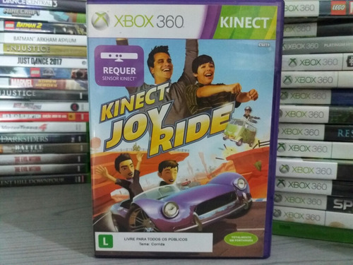 Jogo Para Kinect Joy Ride Xbox 360 Original Mídia Crianças
