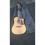 Violão Strinberg Sd200c Ns Black Natural Com Afinador E Capa